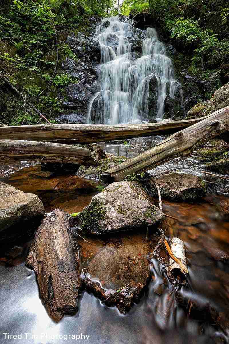 Laurentian Valley Waterfall by Tired Tim (Photo Spot in Ontario)
