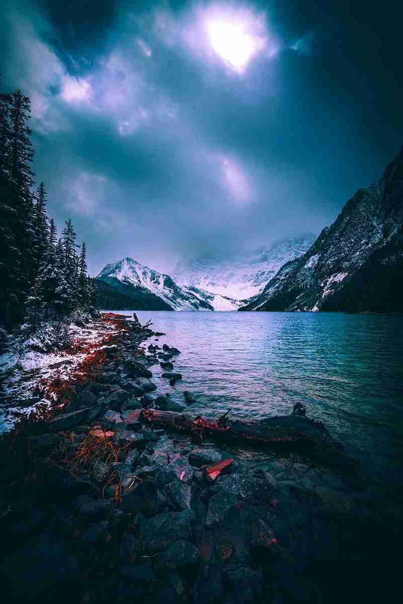 Chephren Lake by Neil Rosenstech
