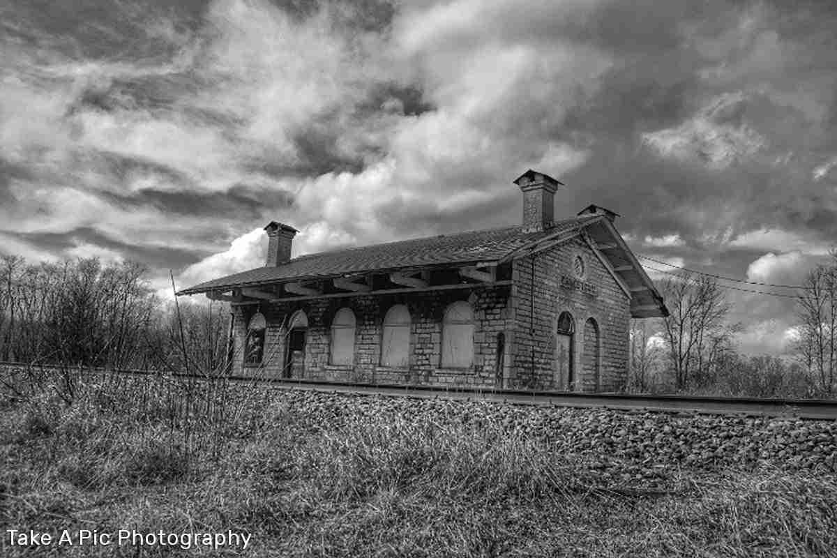Abandoned Train Station – Photo by Sean McEvoy