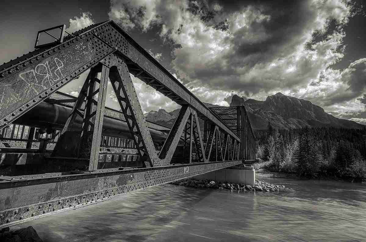 Canmore Engine Bridge by Robert Montgomery