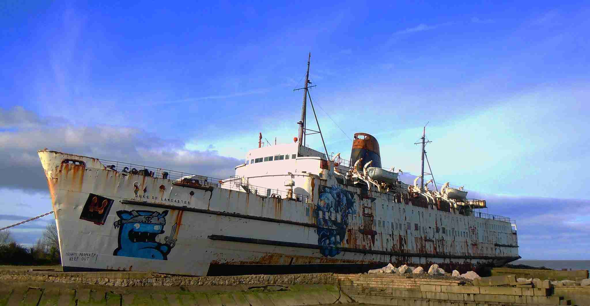 Duke of Lancaster Shipwreck-Photo by Hefin Owen