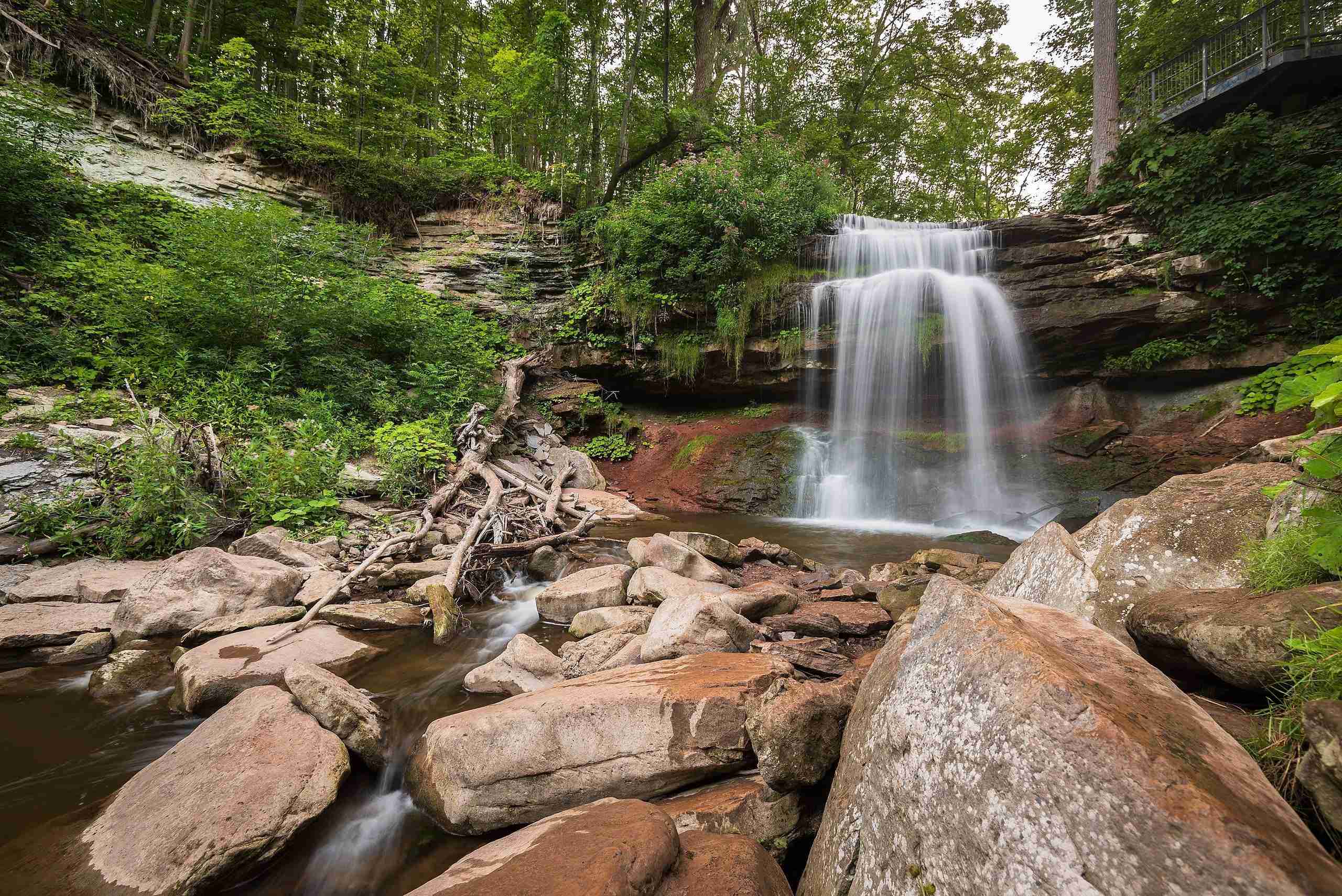 Smokey Hollow Falls-Photo by Joe deSousa