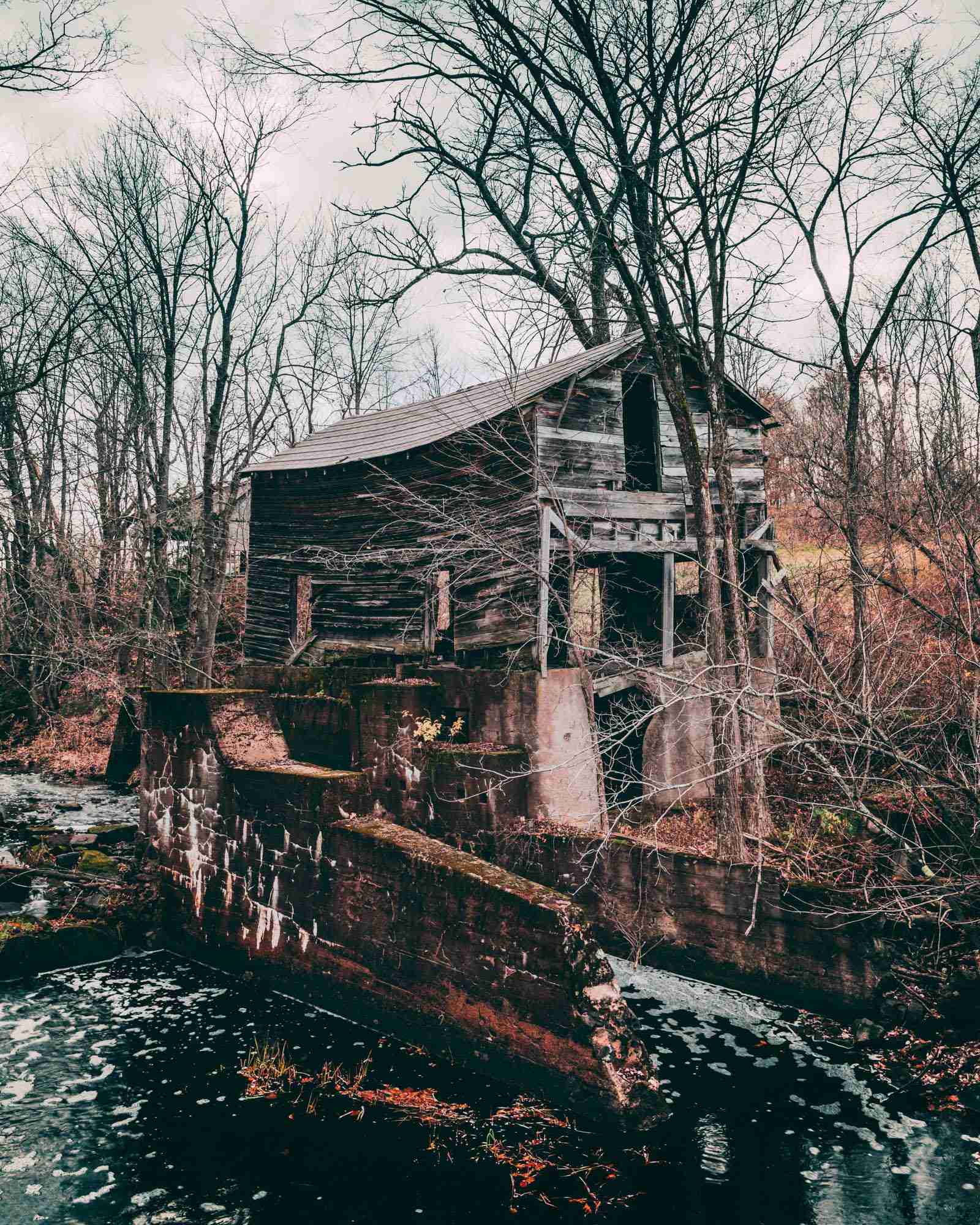 Abandoned Card Saw Mill-Photo by Shawn M. Kent