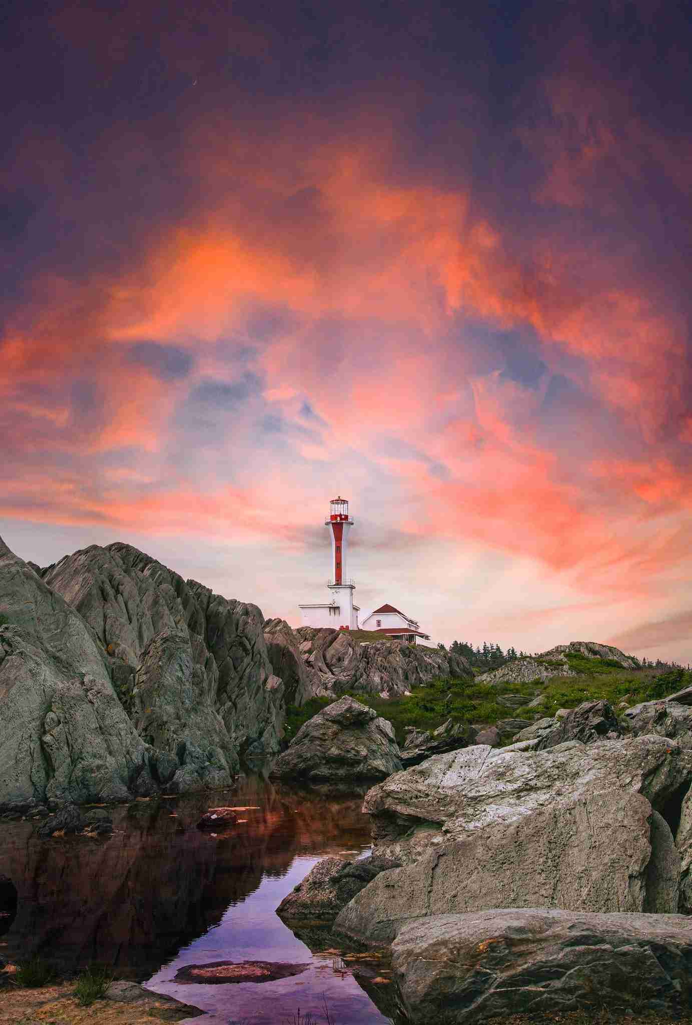 Cape Forchu Lighthouse-Photo by Joseph Morris