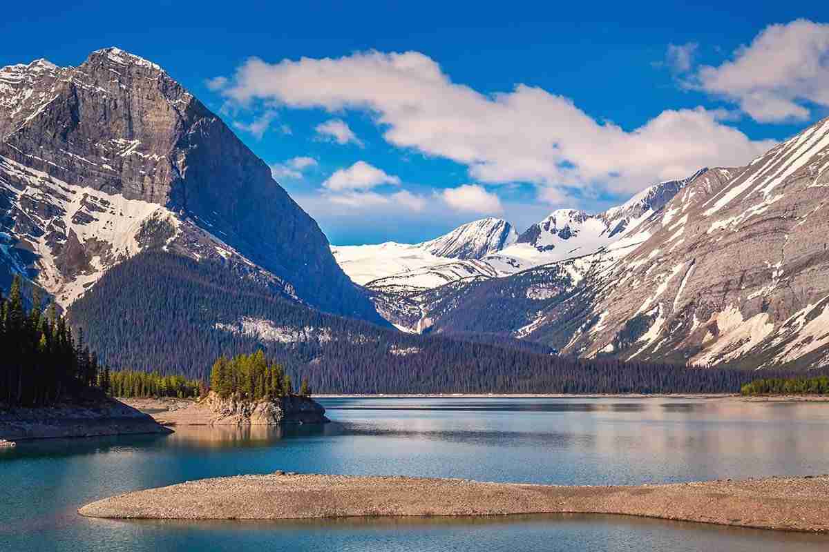 Upper Kananaskis Lake by Lisa Bourgeault