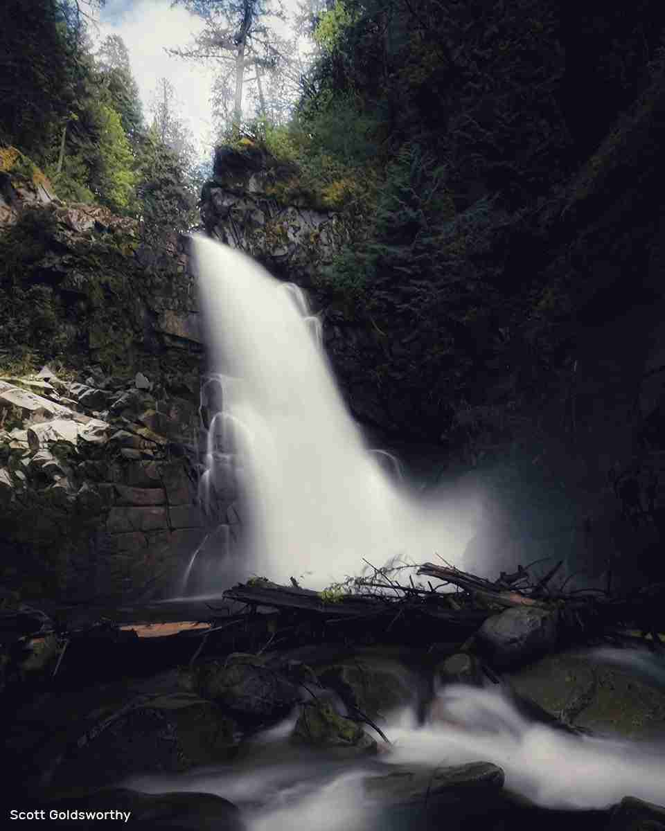 Bear Creek Falls by Scott Goldsworthy