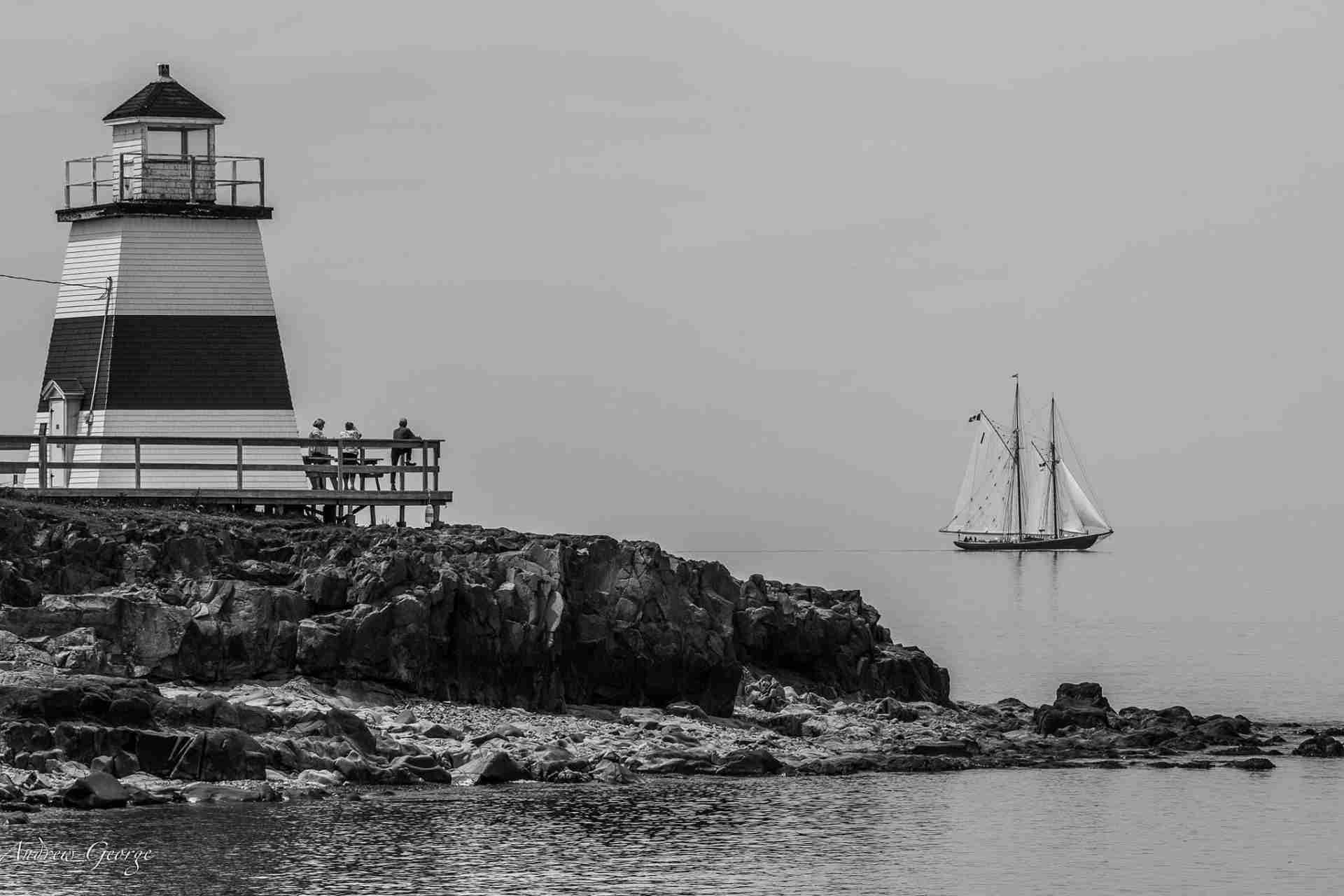 Margaretville Lighthouse by Andrew George