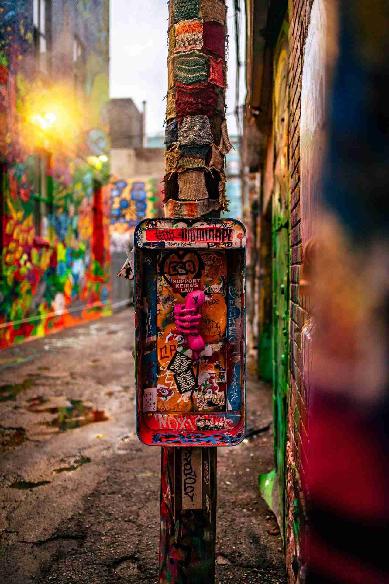Graffiti Alley by Lana Cole