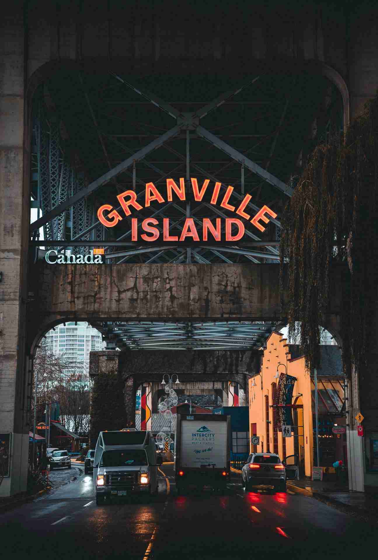 Granville Island Entrance Sign-Photo by Willian Justen de Vasconcellos by