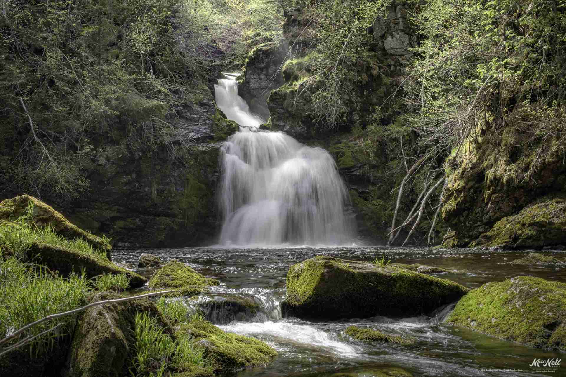 Gairloch Mountain Falls by Rob Romard