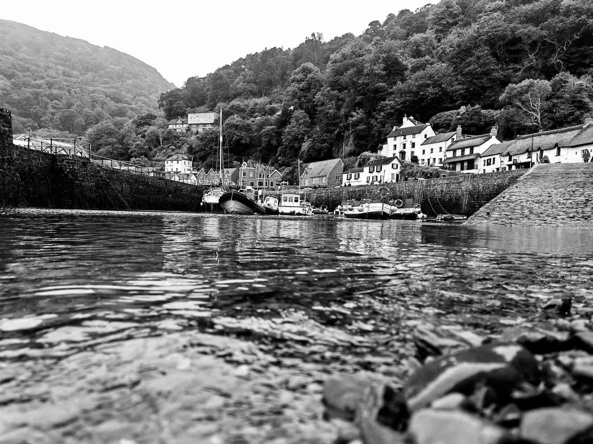 Lynmouth Harbour by Sean P