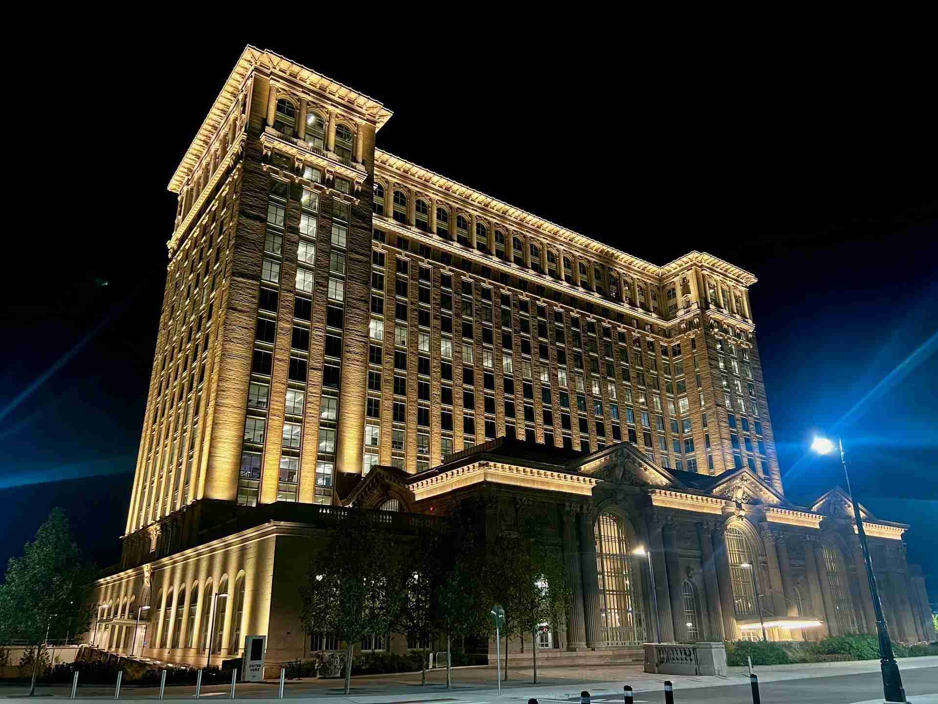 Michigan Central Station by Charlie Wollborg