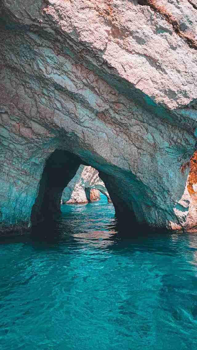 Blue Caves Zakynthos by Nelly Antoniadou