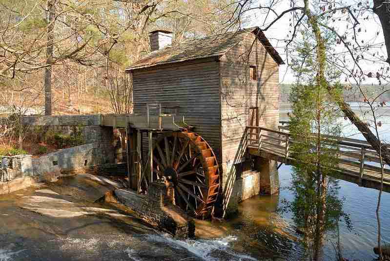 Stone Mountain Historic Grist Mill by Paul Brennan