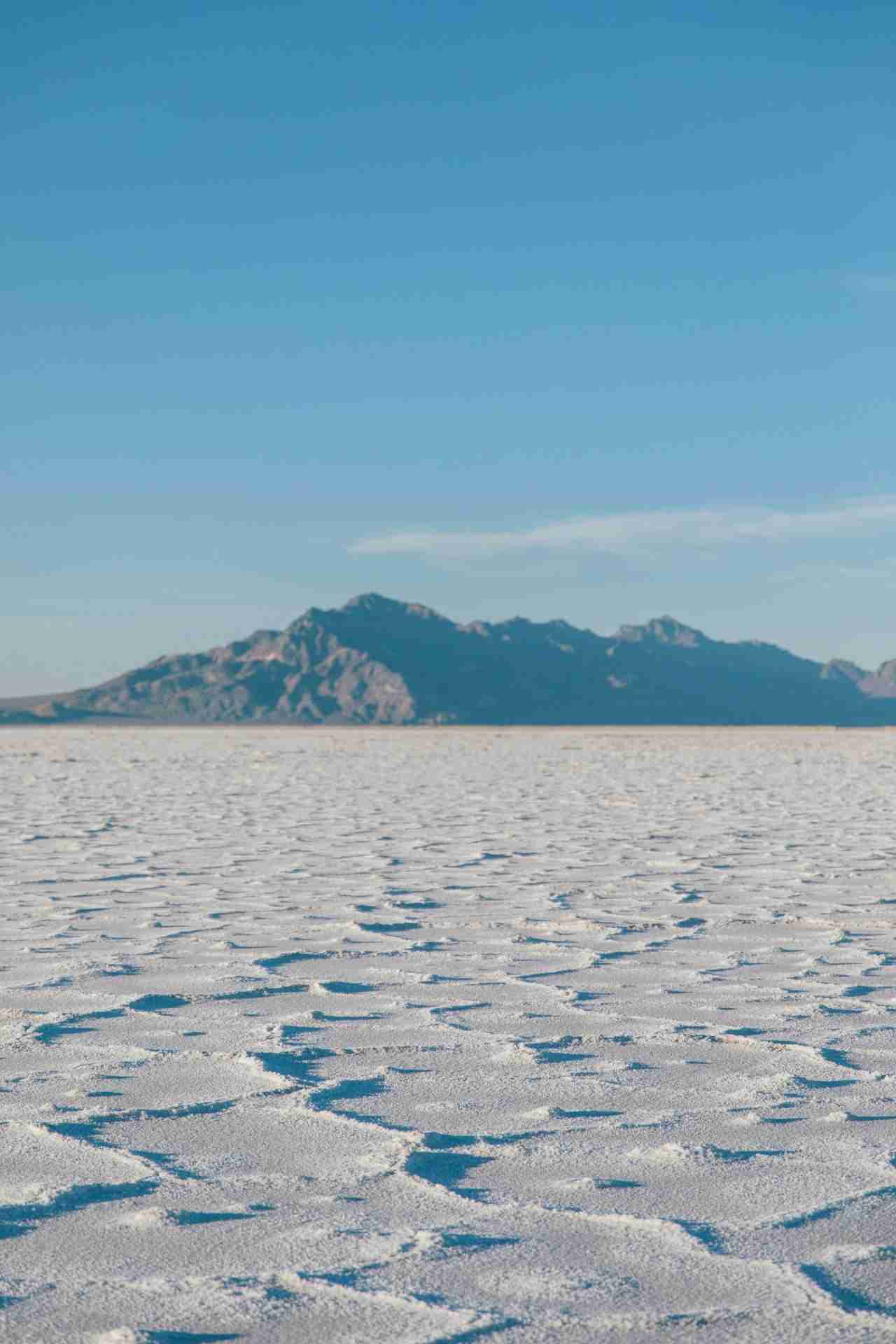 Bonneville Salt Flats by Lisha Riabinina
