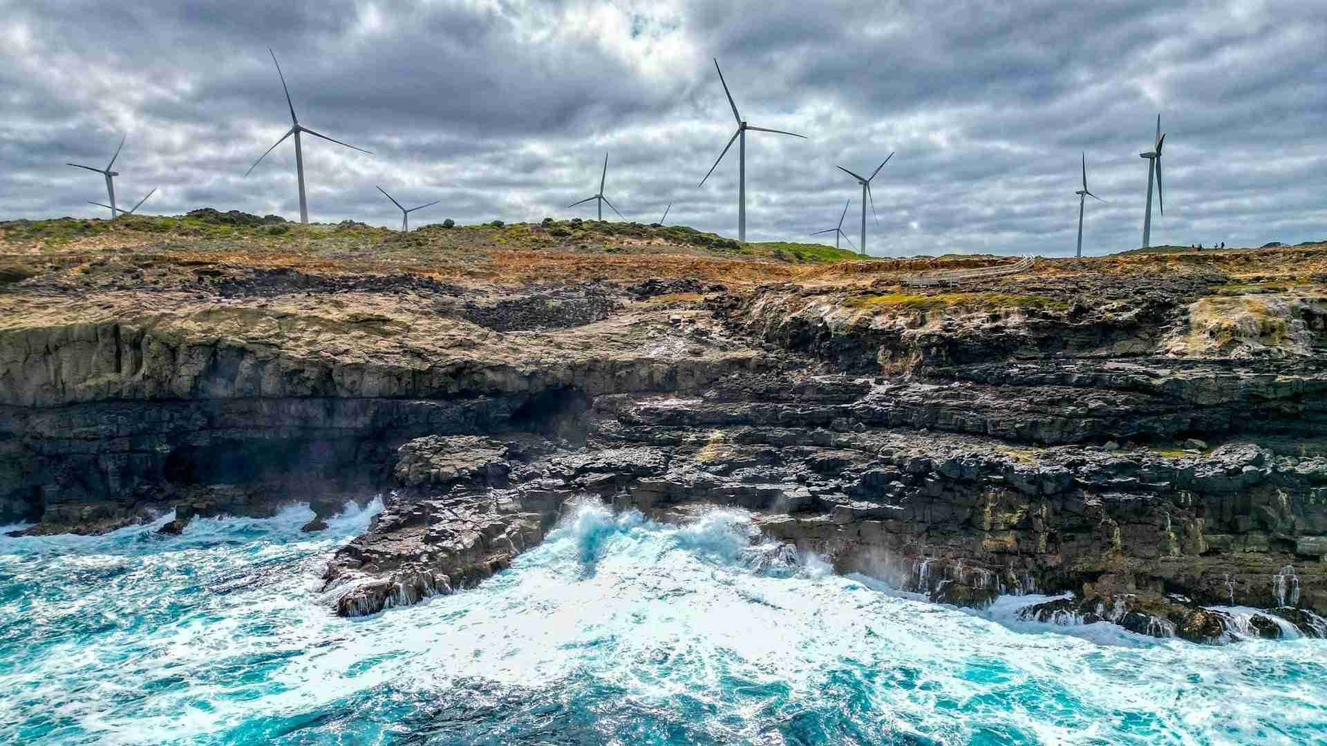 Bridgewater Blowholes by Vince Russell