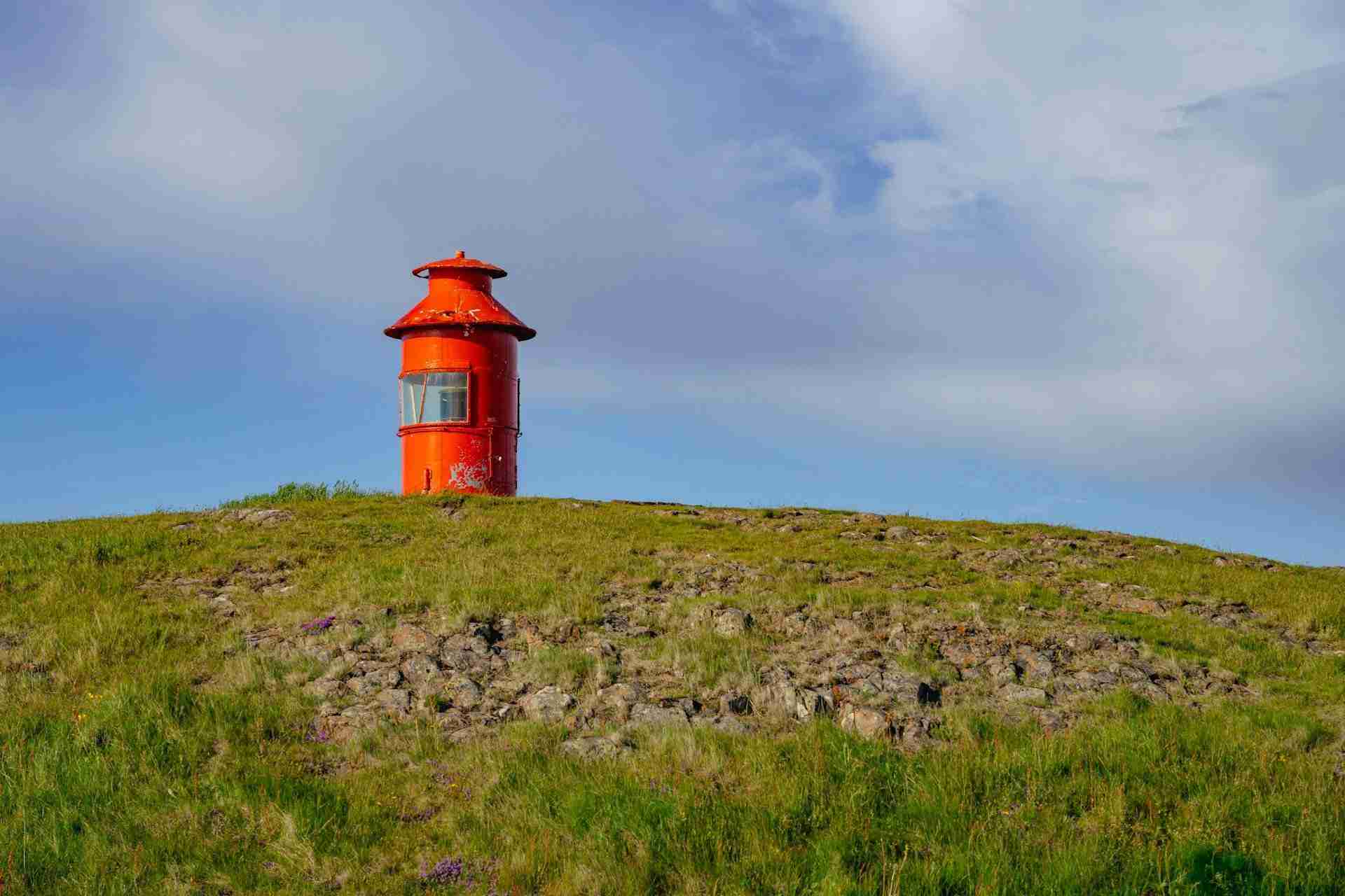 Súgandiseyjarviti (Súgandisey Island Lighthouse) by Himmel S