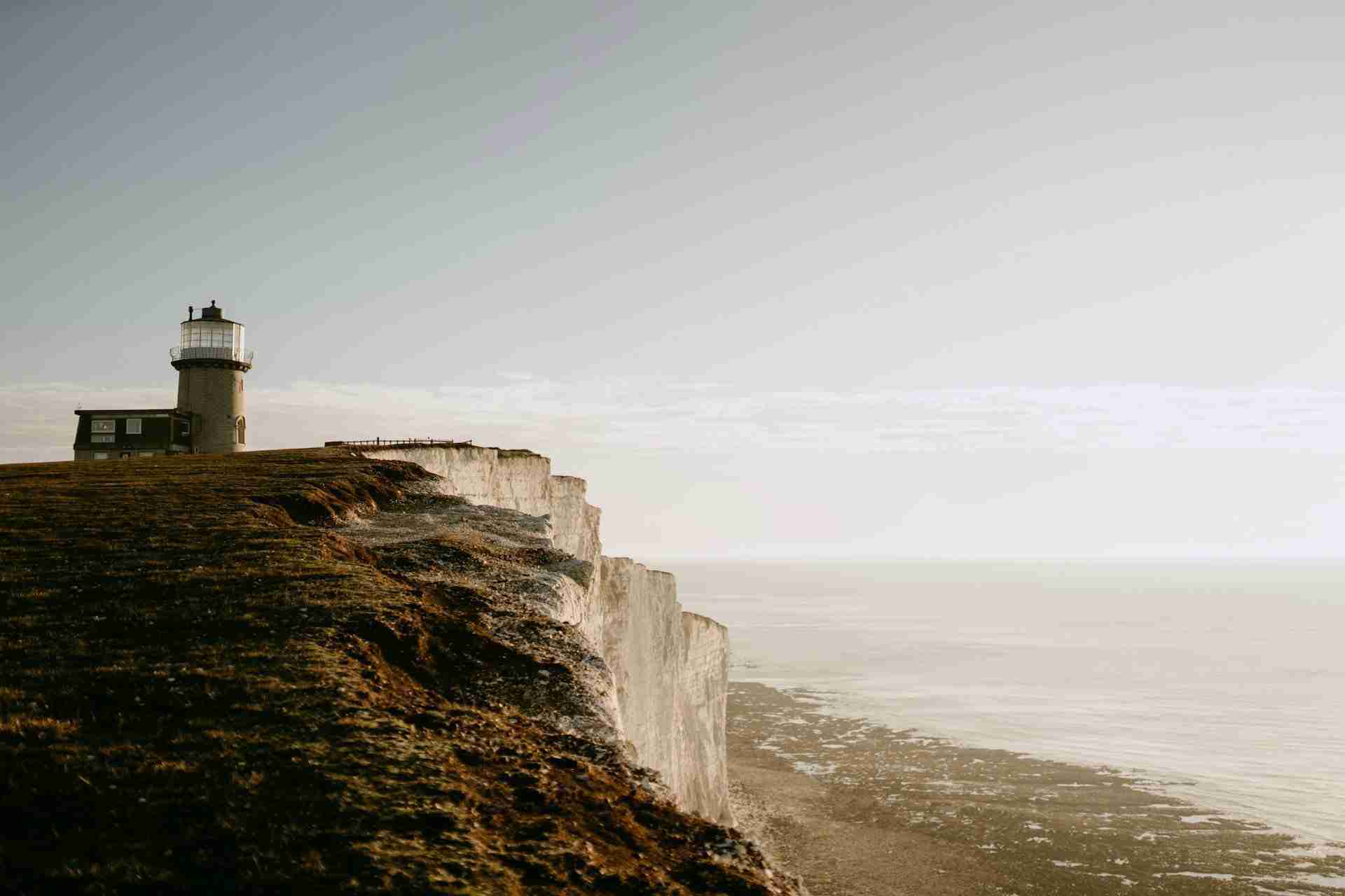 Belle Tout Lighthouse by Aivars Vilks
