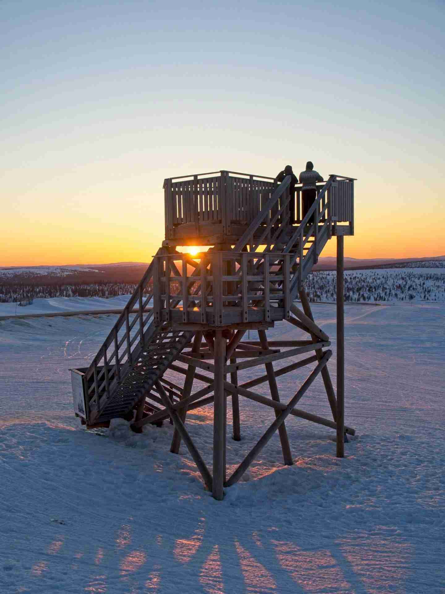 Kaunispää Triangulation Tower by Jaakko Kemppainen