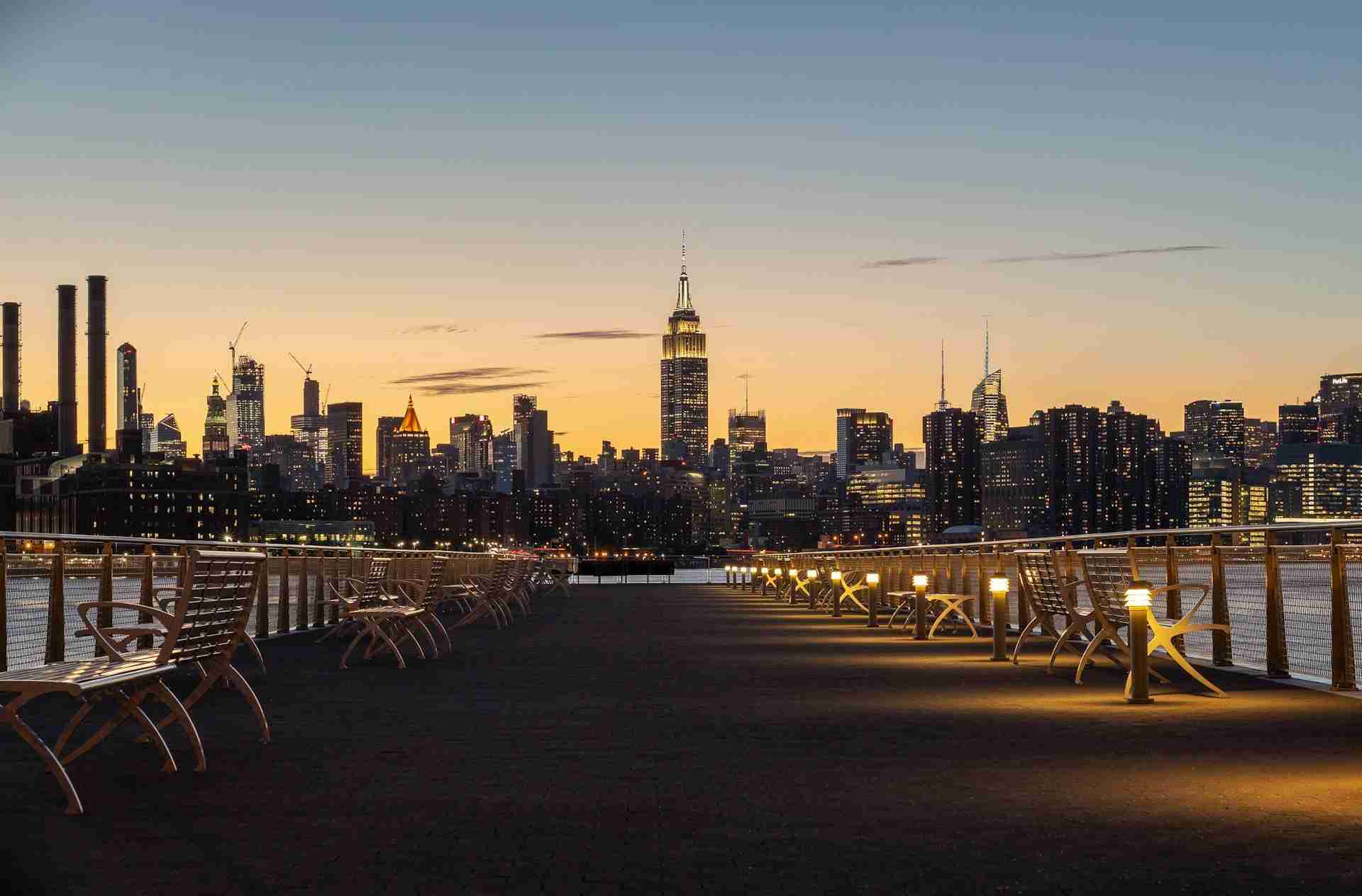 North 5th Street Pier and Park by Ed Shelley