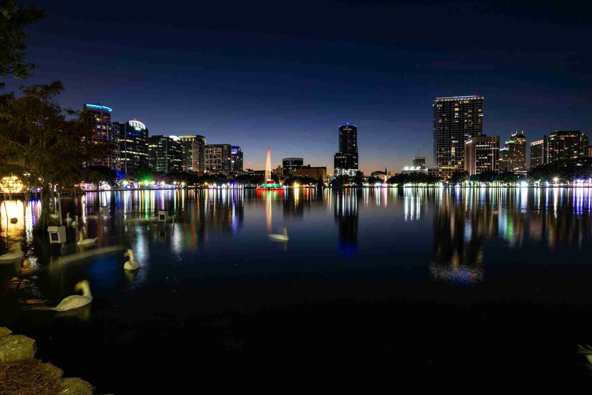 Lake Eola Park by Mick Haupt