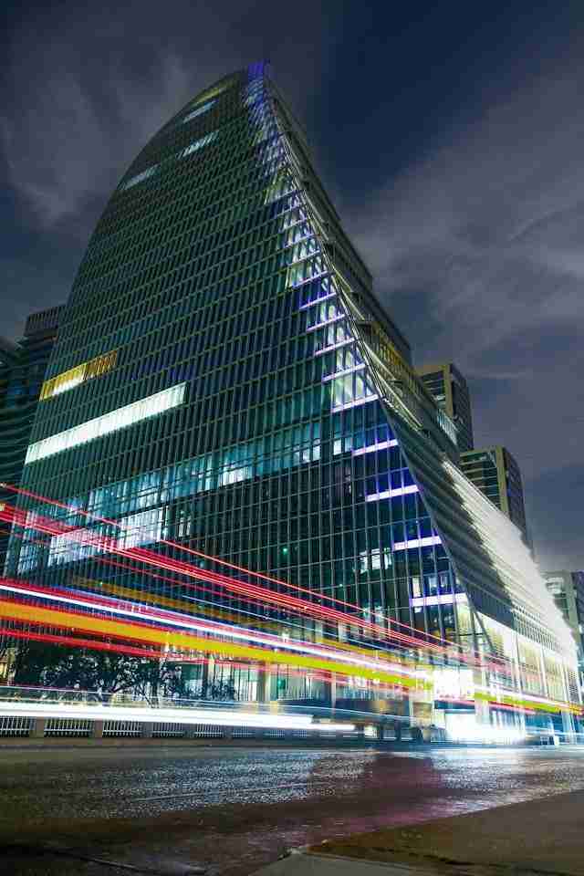 Google Tower (Block 185 Tower) by Ross Bonander