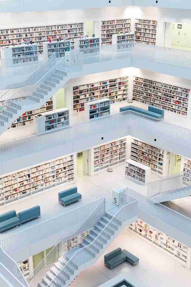 StadtbibStadtbibliothek Stuttgart by Julia Solonina