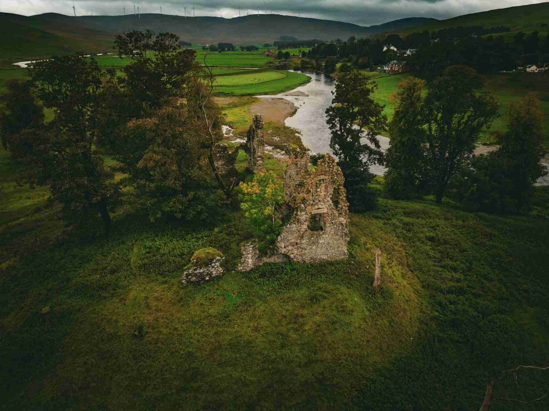 Crawford Castle by Johnny Briggs