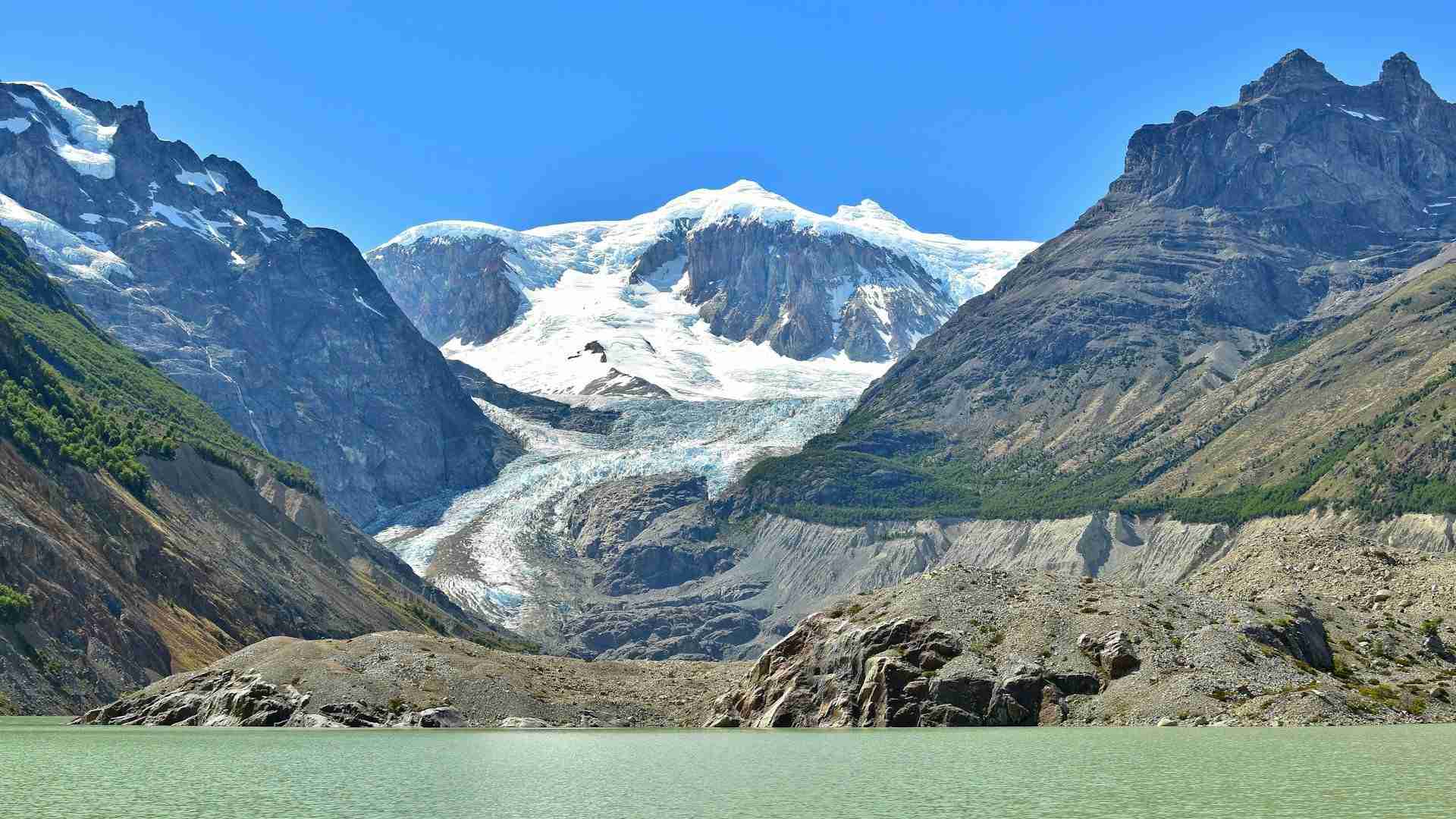 Calluqueo Glacier and Lake by Marcelo Rivas
