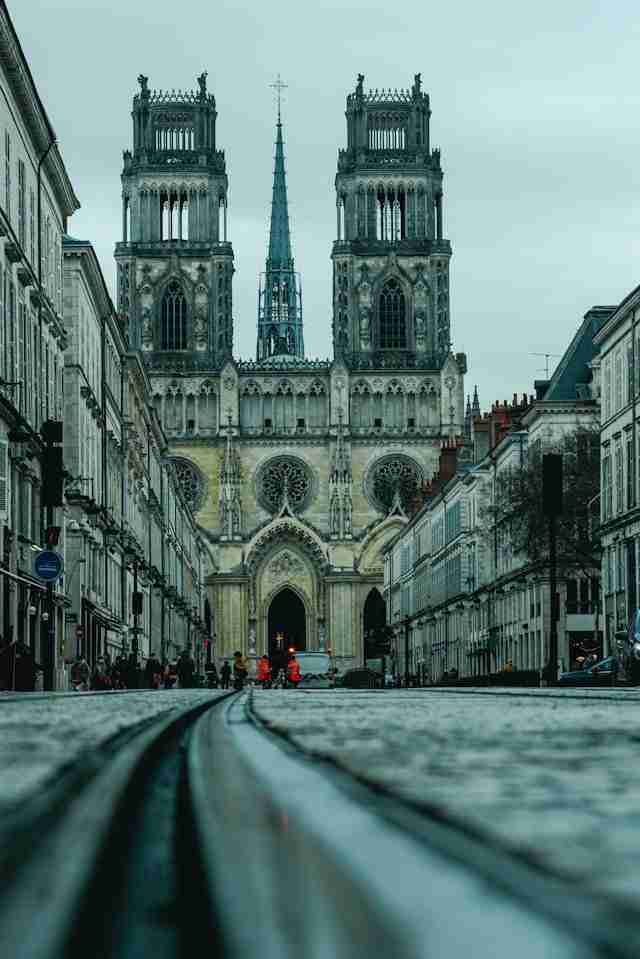 Cathédrale Sainte-Croix d’Orléans by Fabe collage