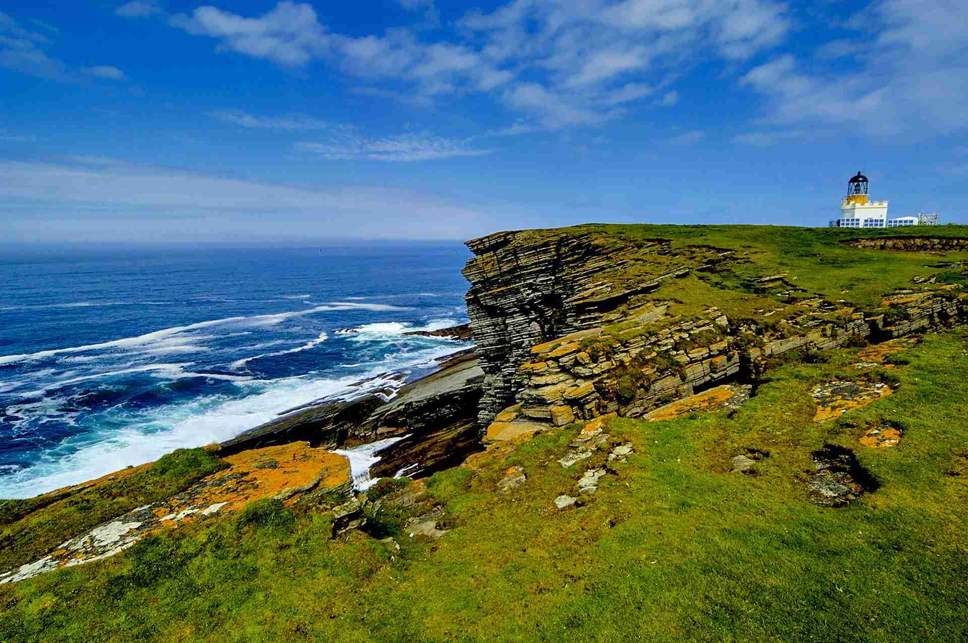 Brough of Birsay Lighthouse by Maxwell Andrews