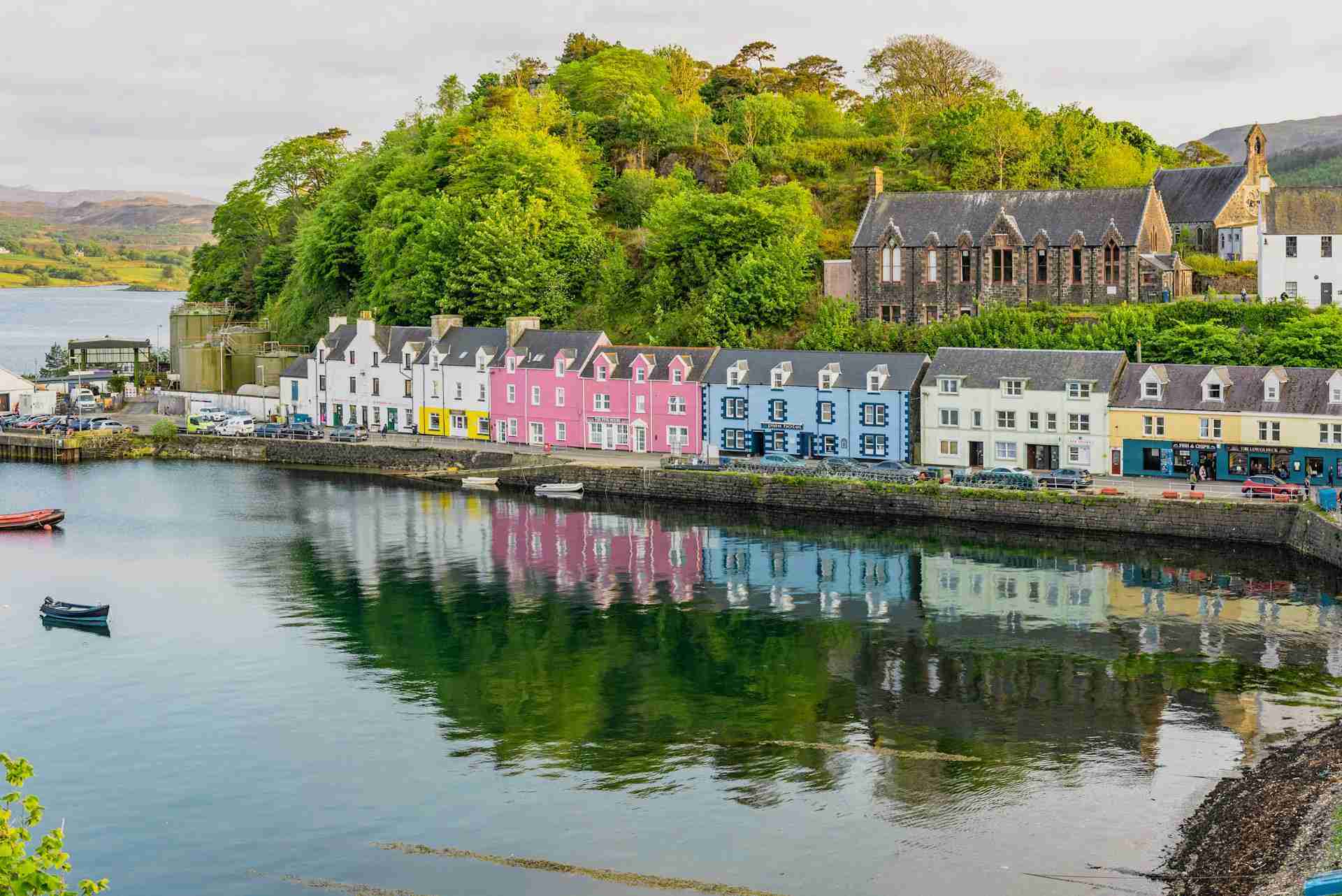 Portree Harbour by Suzanne Rushton