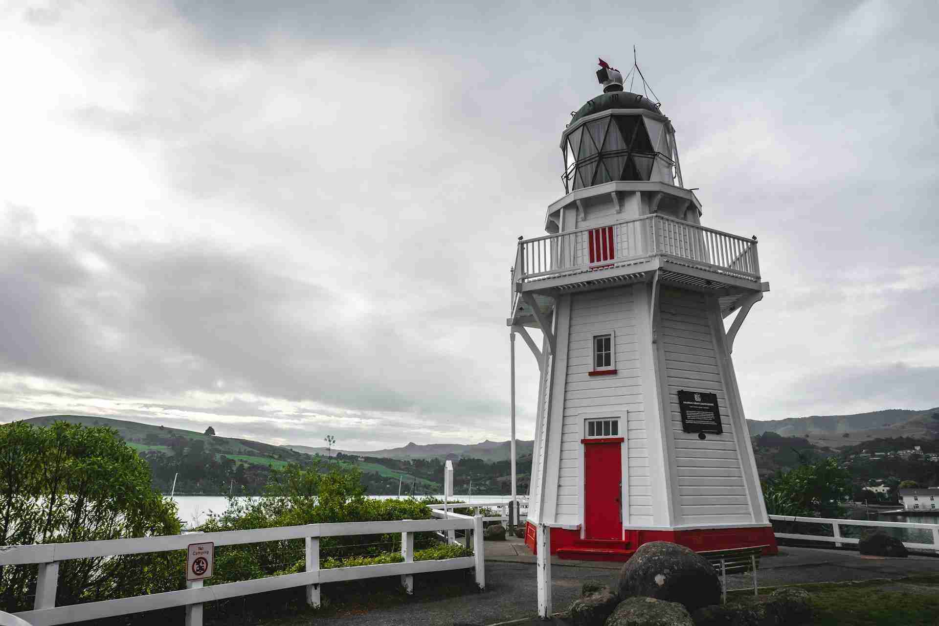 Akaroa Lighthouse by Christopher Izquierdo