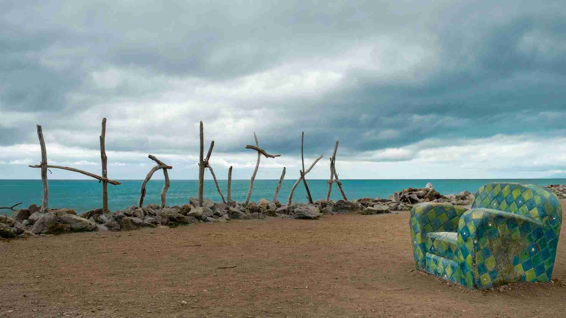 Hokitika Beach by James Pere