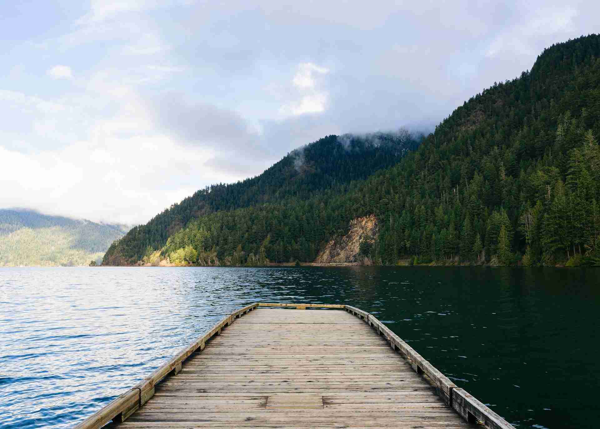 Lake Crescent by Dave Hoefler