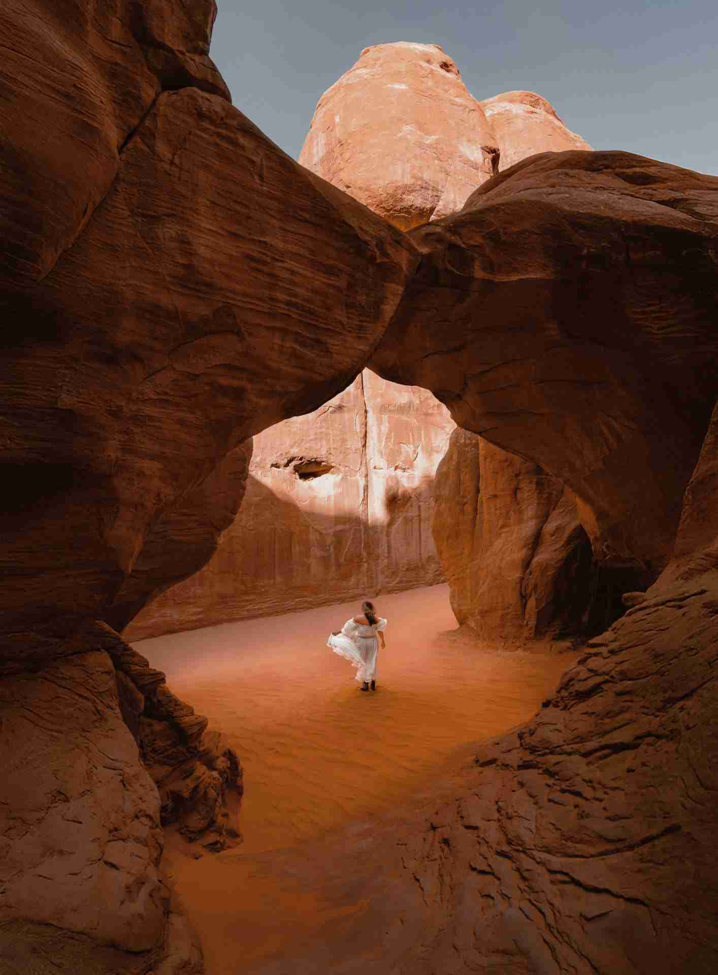 Sand Dune Arch by Karsten Winegeart