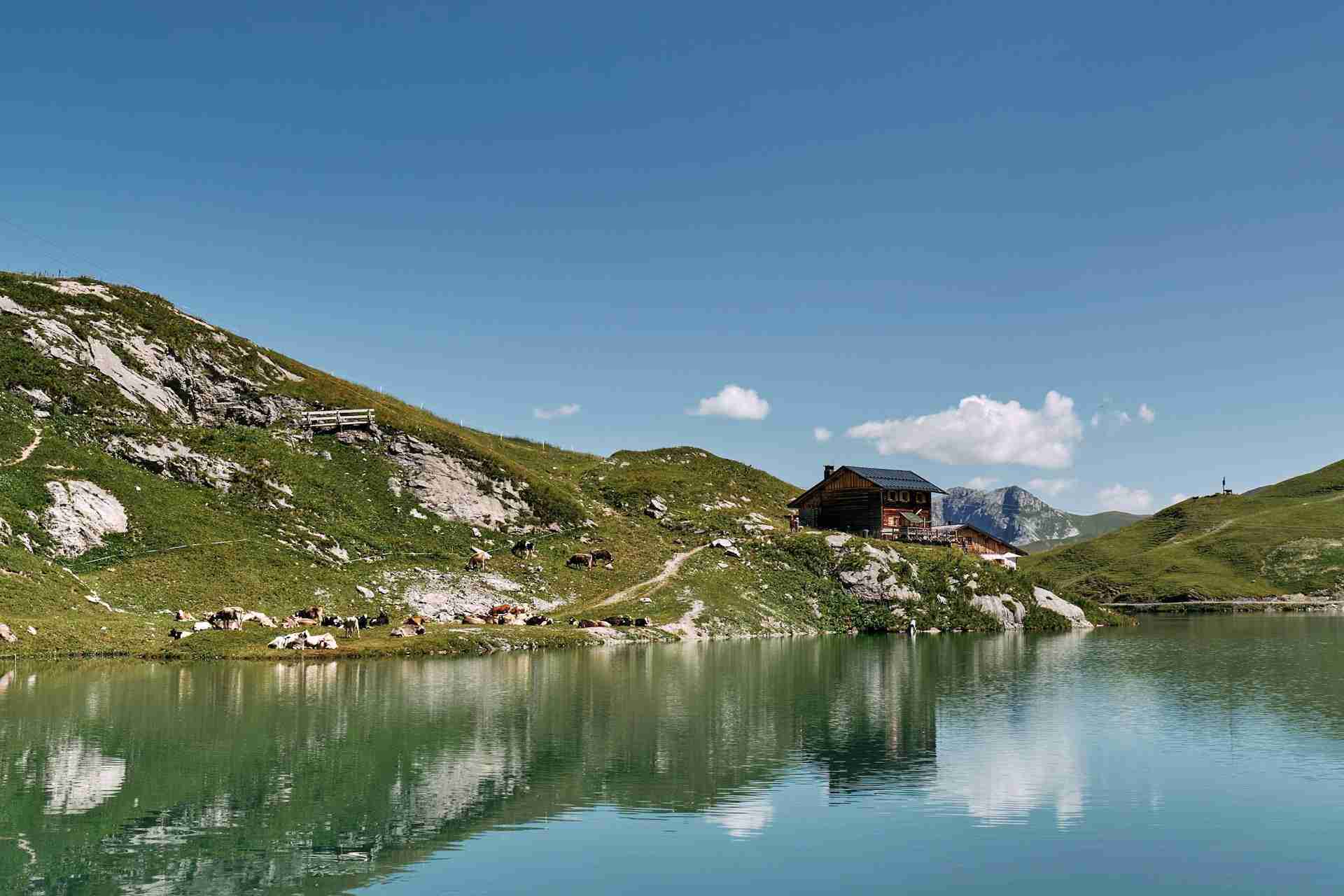 Zürser See by Marcus Ganahl