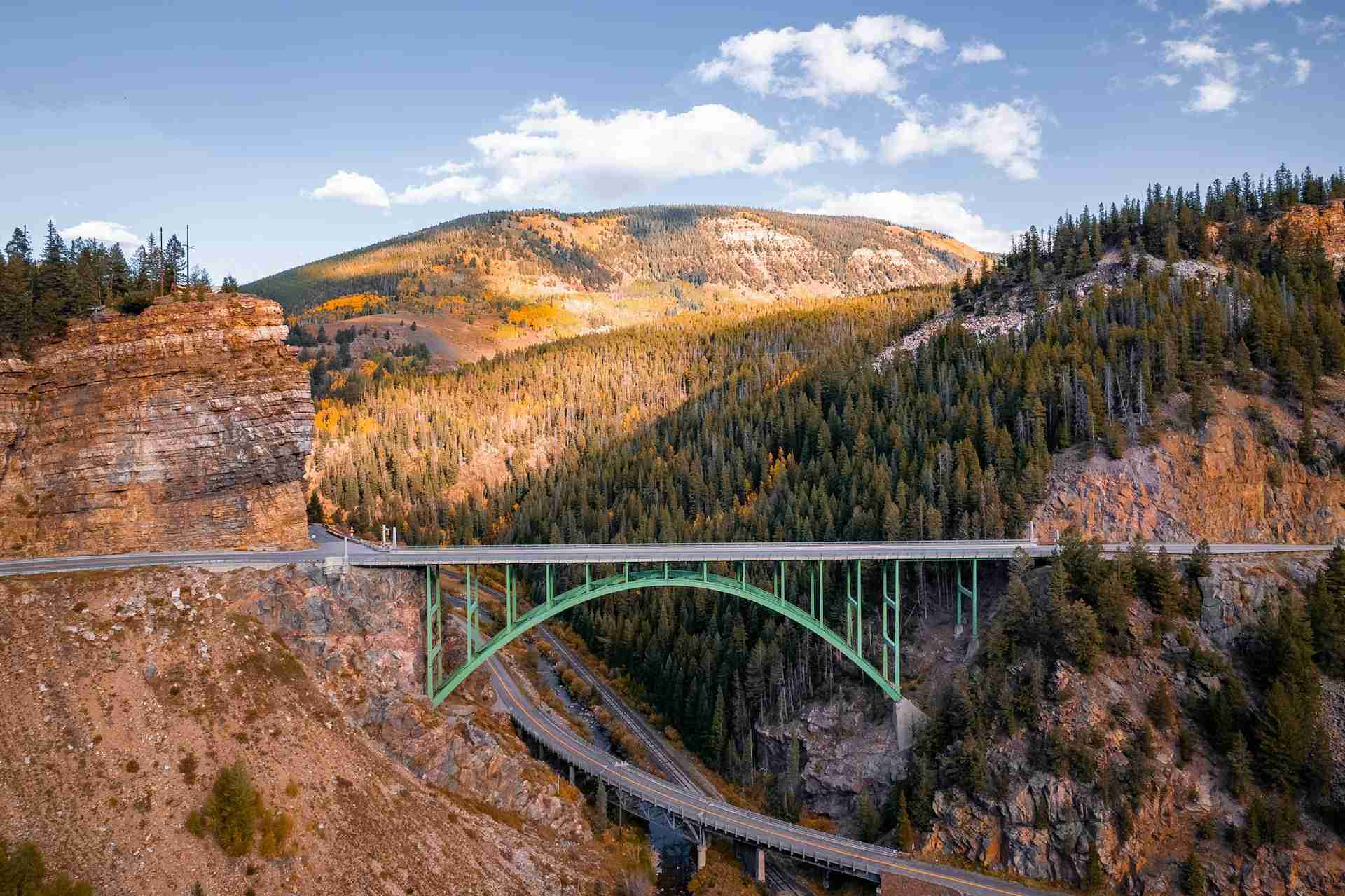 Red Cliff Bridge from the Green Bridge Overlook by Balazs Busznyak