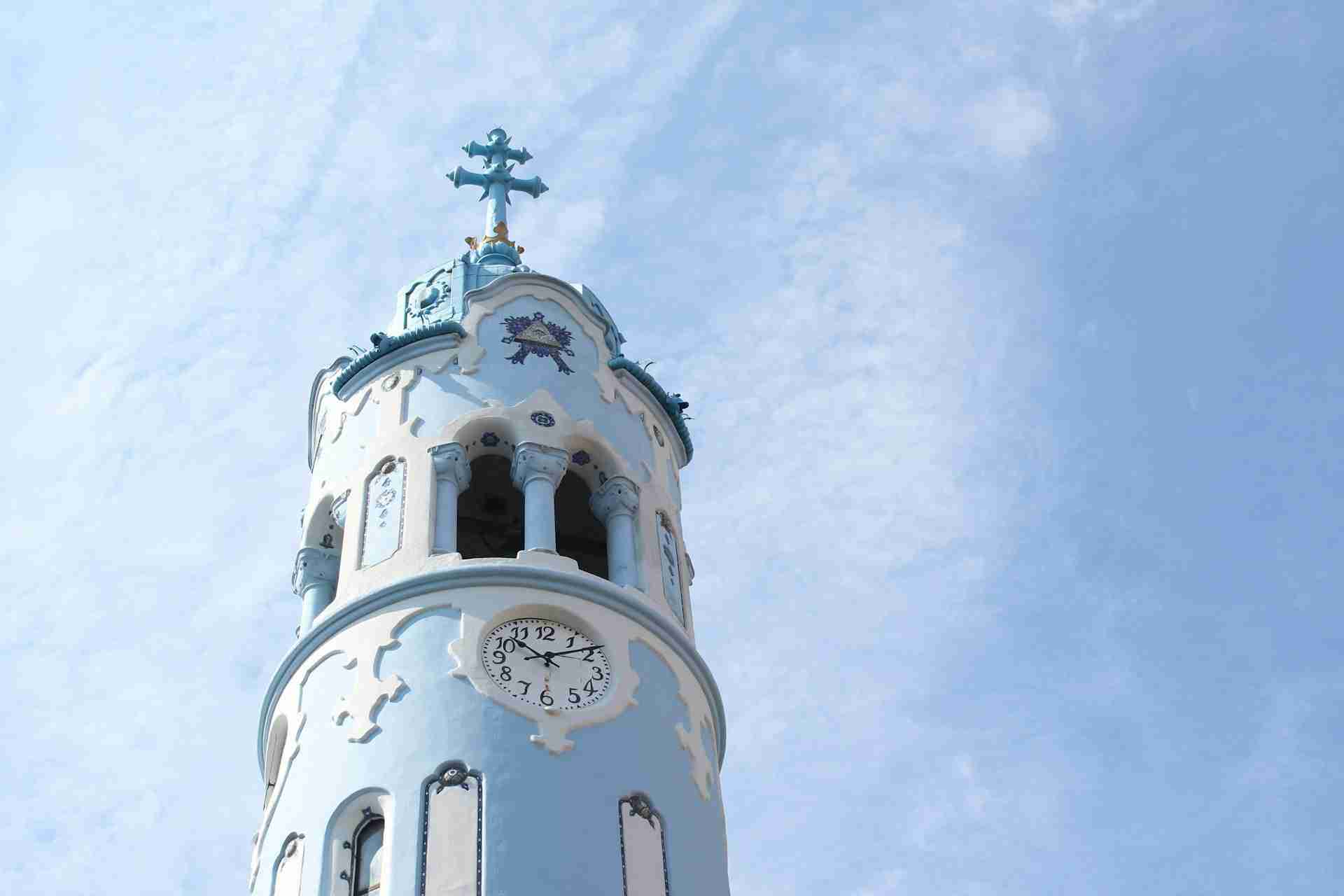 Blue Church (Church of St. Elizabeth) by David Tomaseti