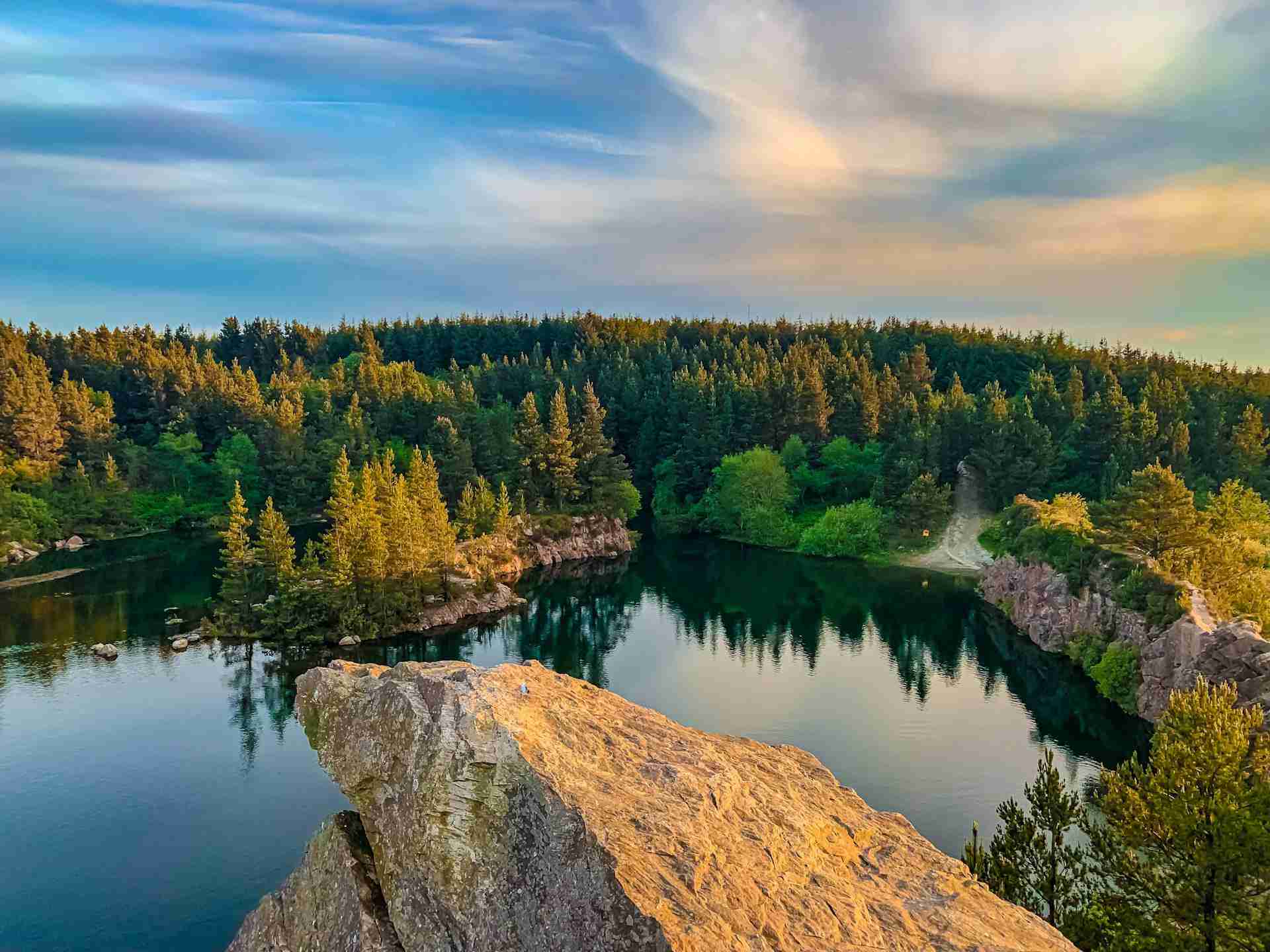 Carrigfoyle Lake by Hamed Alayoub
