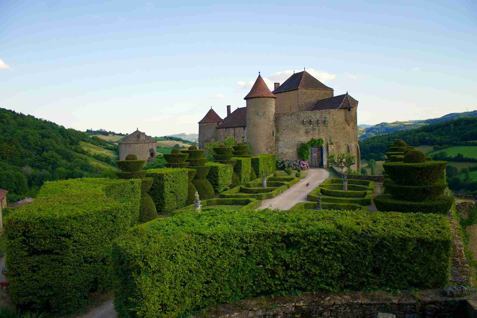 Fortress of Berzé-le-Châtel (Berzé Castle) by Baudouin Wisselmann