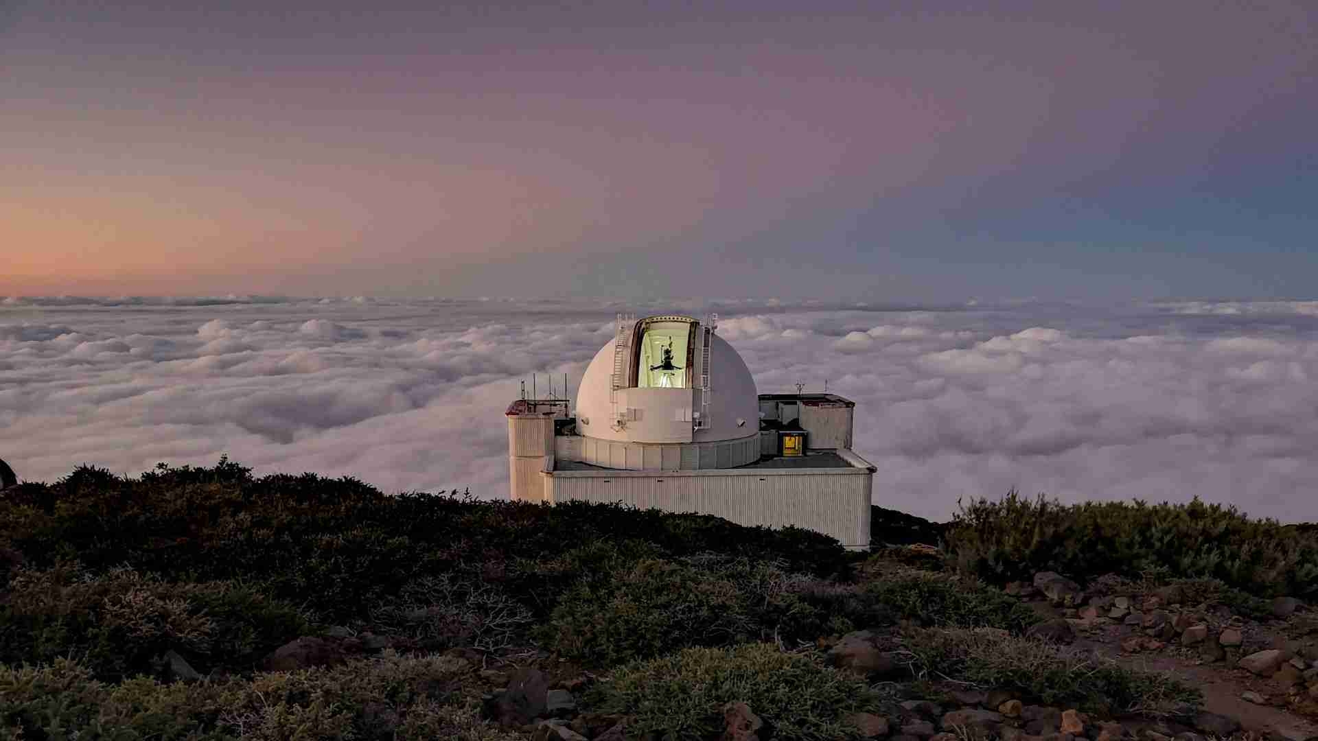 Isaac Newton Telescope by Frantisek Duris