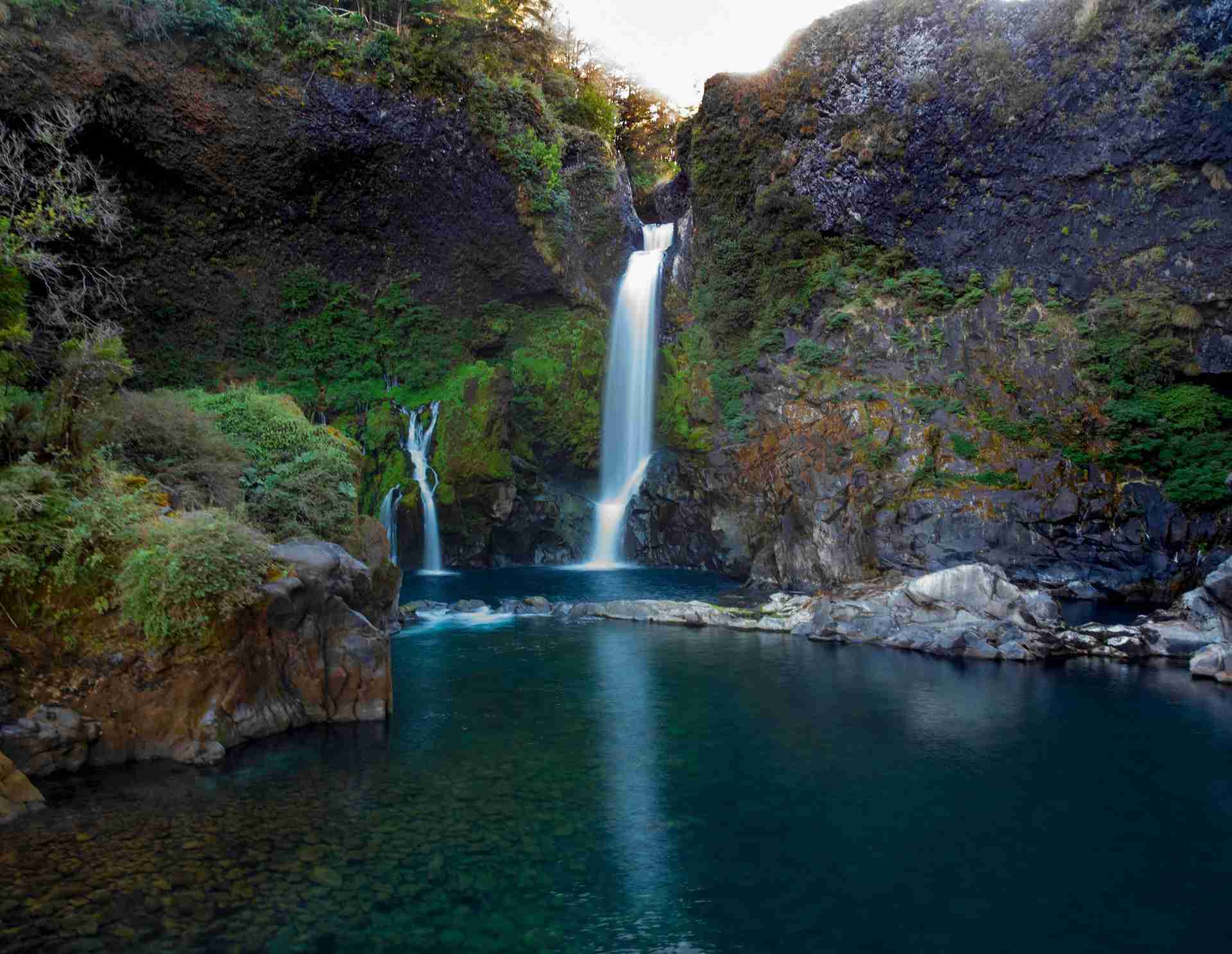 Salto del Huilo Huilo by Rai Singh Uriarte