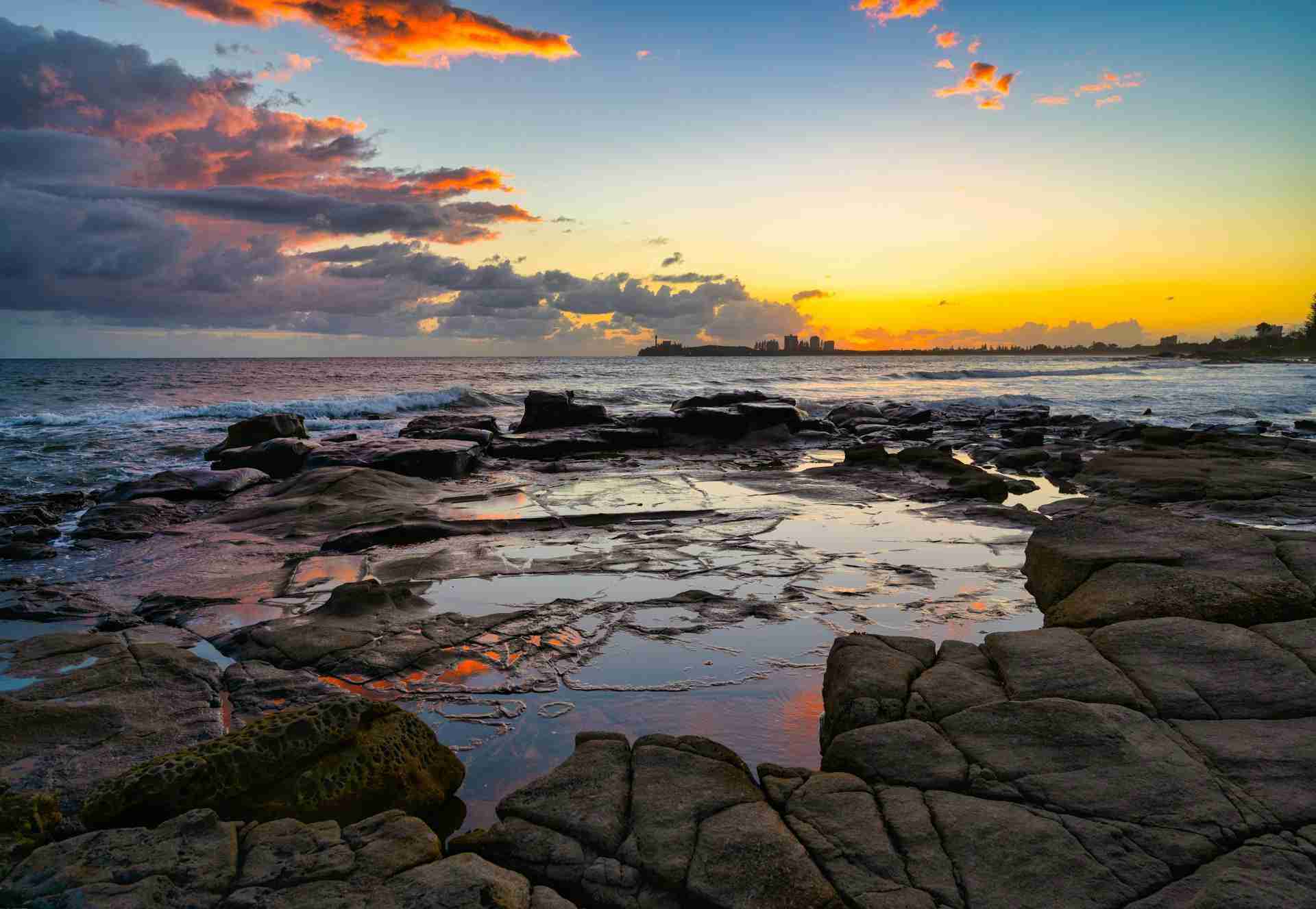 Mooloolaba Beach by Roger Harrison