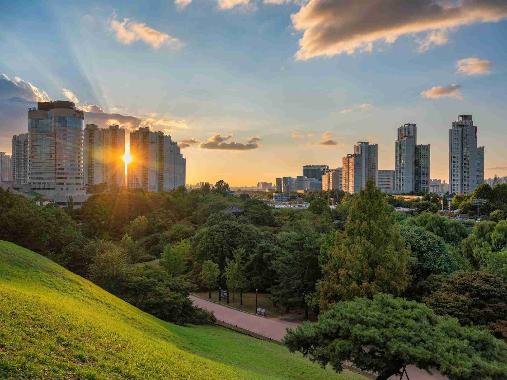 Olympic Park Seoul by Elliot Gouy