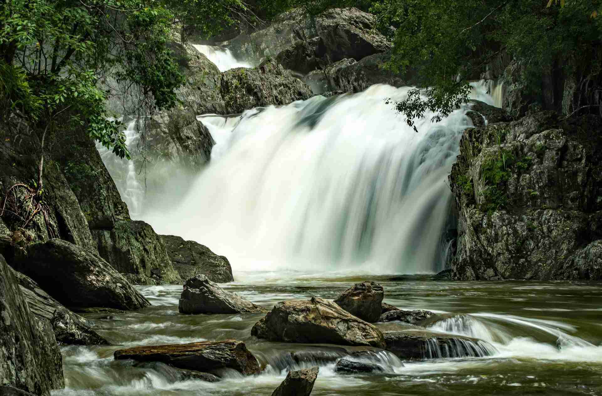 Crystal Cascades by David Clode