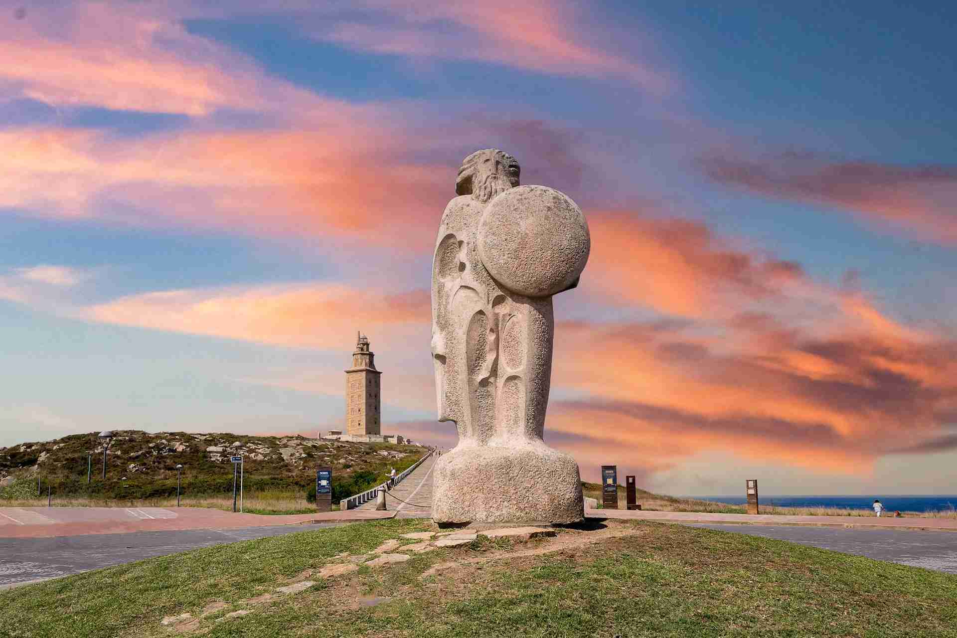 Breogán Sculpture by Manuel Torres Garcia