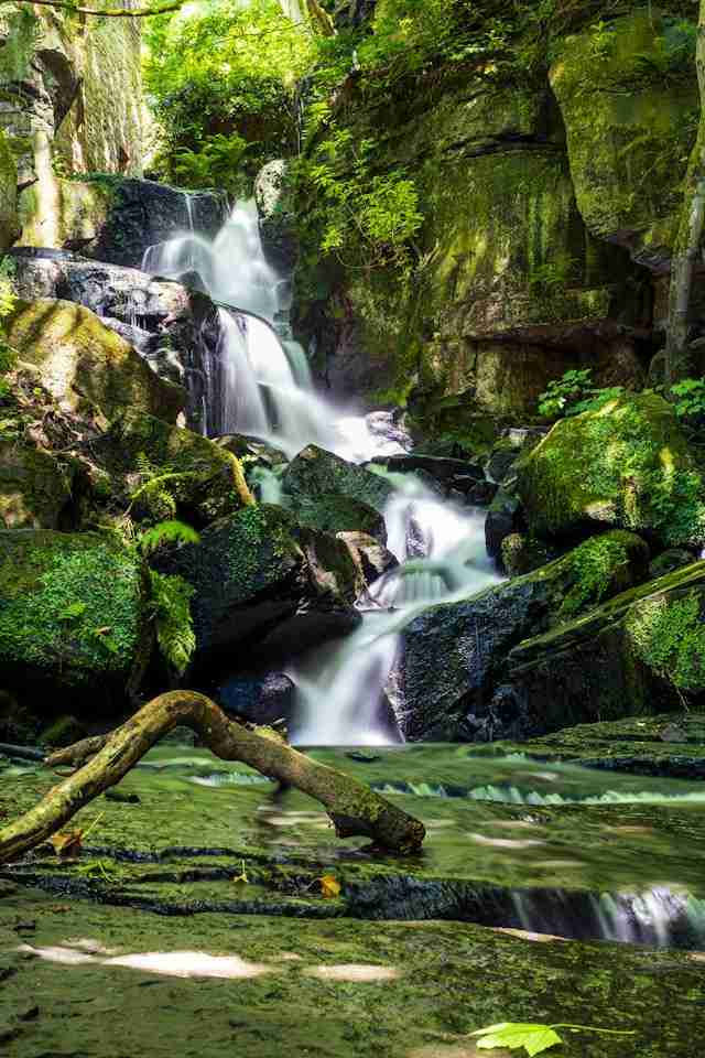 Lumsdale Waterfall by Christian Attard