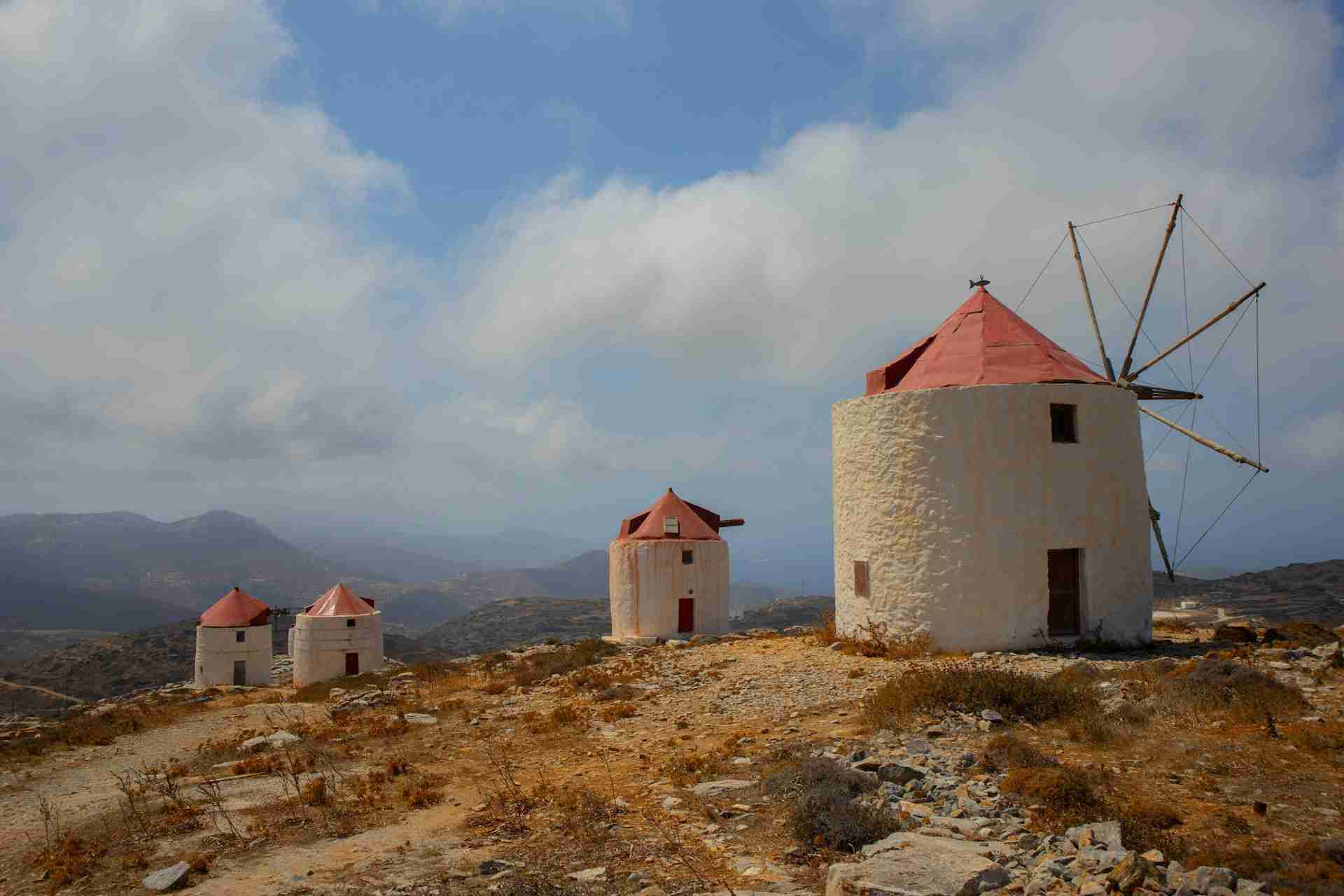 Mills of Chora Amorgos by Christos C.