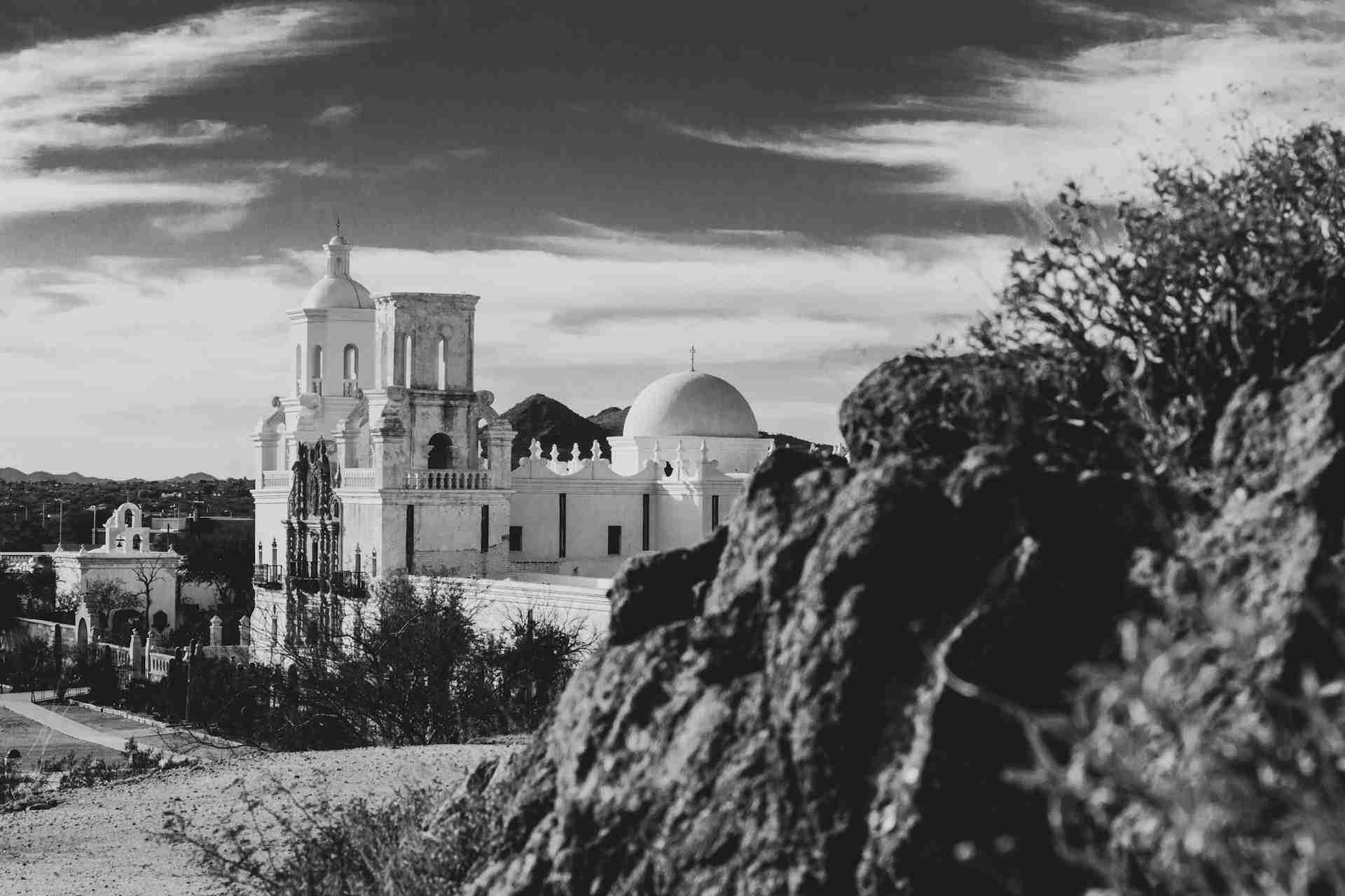 San Xavier del Bac Mission by Sean Benesh